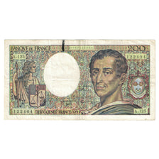 France, 200 Francs, Montesquieu, 1992, A.125, VF(20-25), Fayette:70.12c, KM:155e
