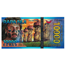 Banconote, Cile, Tourist Banknote, 10000 RONGO ISLA DE PASCUA, FDS