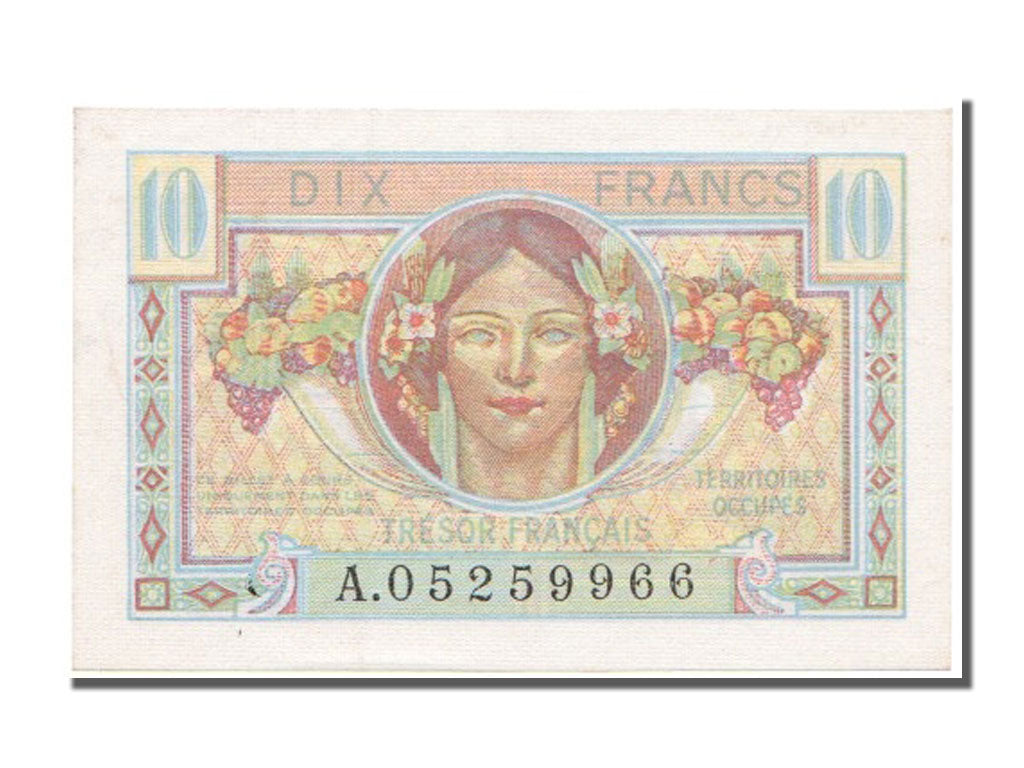 10 Francs Type Trésor Français