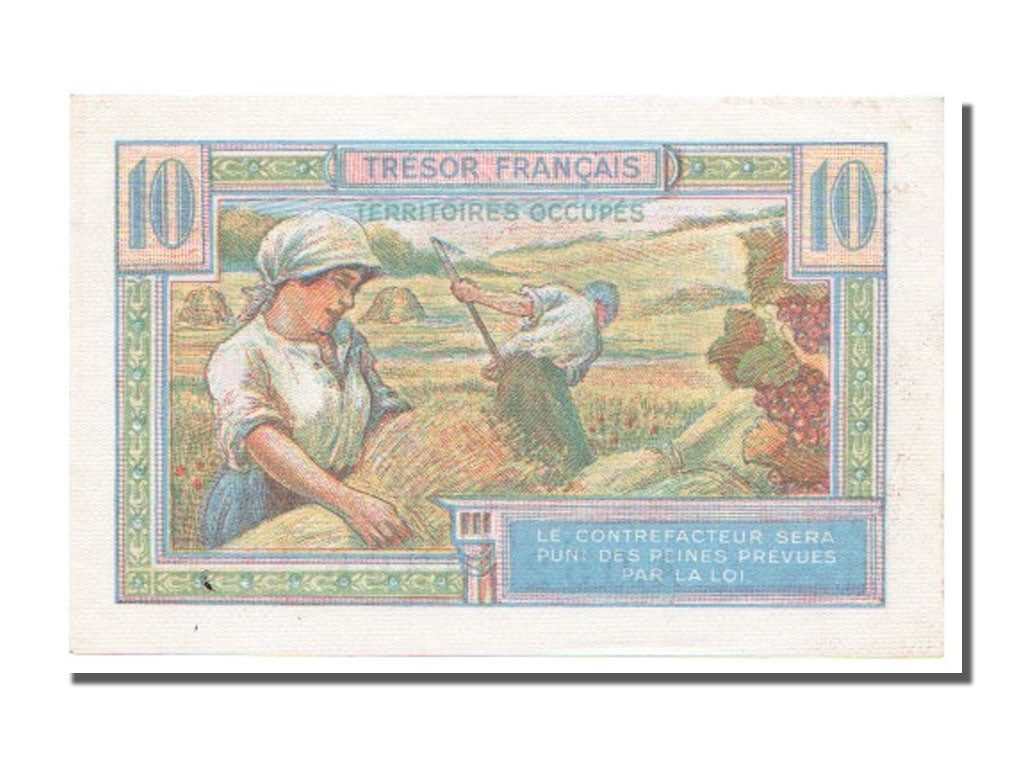 10 Francs Type Trésor Français