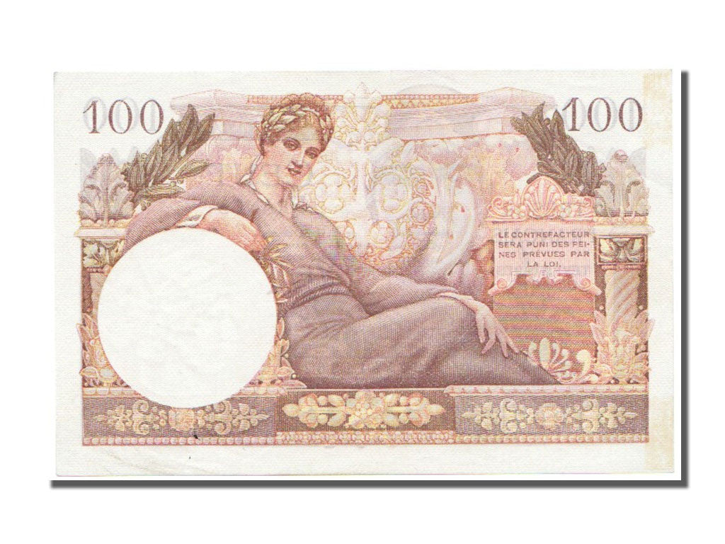 Billete, Francia, 100 Francs, 1947 French Treasury, 1947, SC, Fayette:VF 31.1