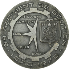 Francja, Medal, Armée, 88ème Régiment de Soutien, 1979, AU(50-53), Brąz