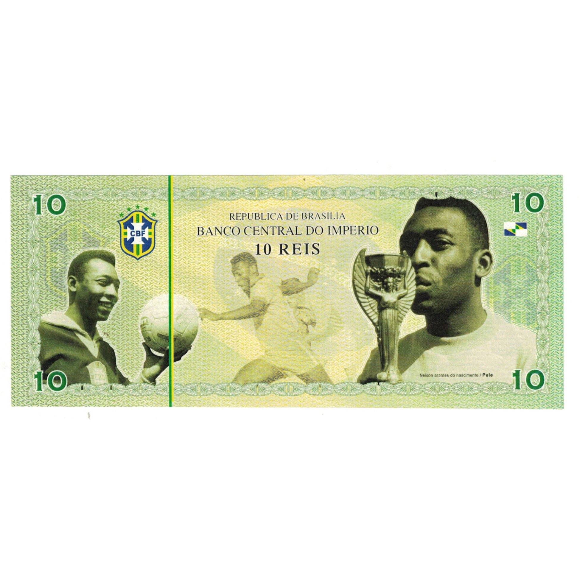Billete, 10 Reais, 2018, Brasil, UNC