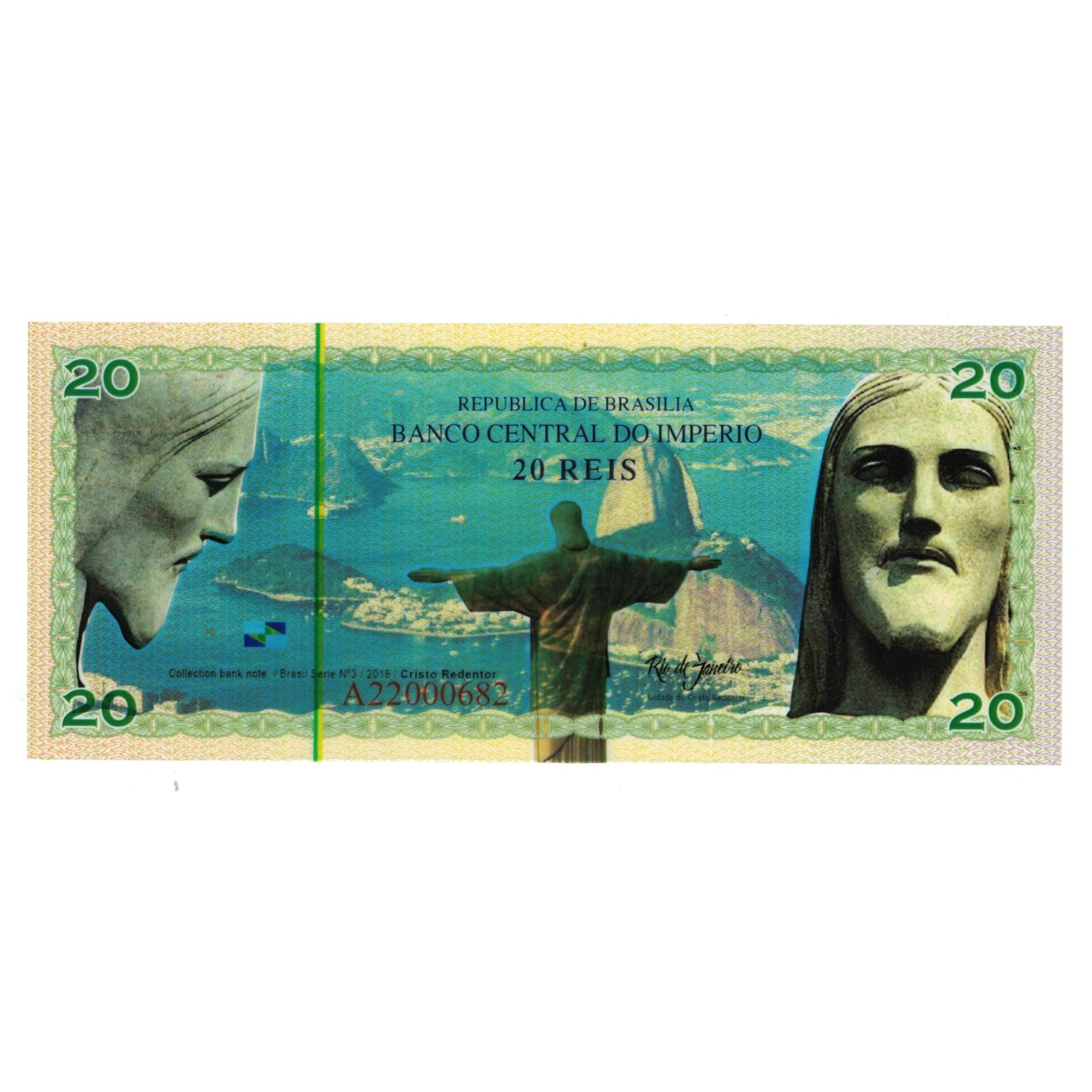 Billet, Brésil, 20 Reais, 2018, NEUF