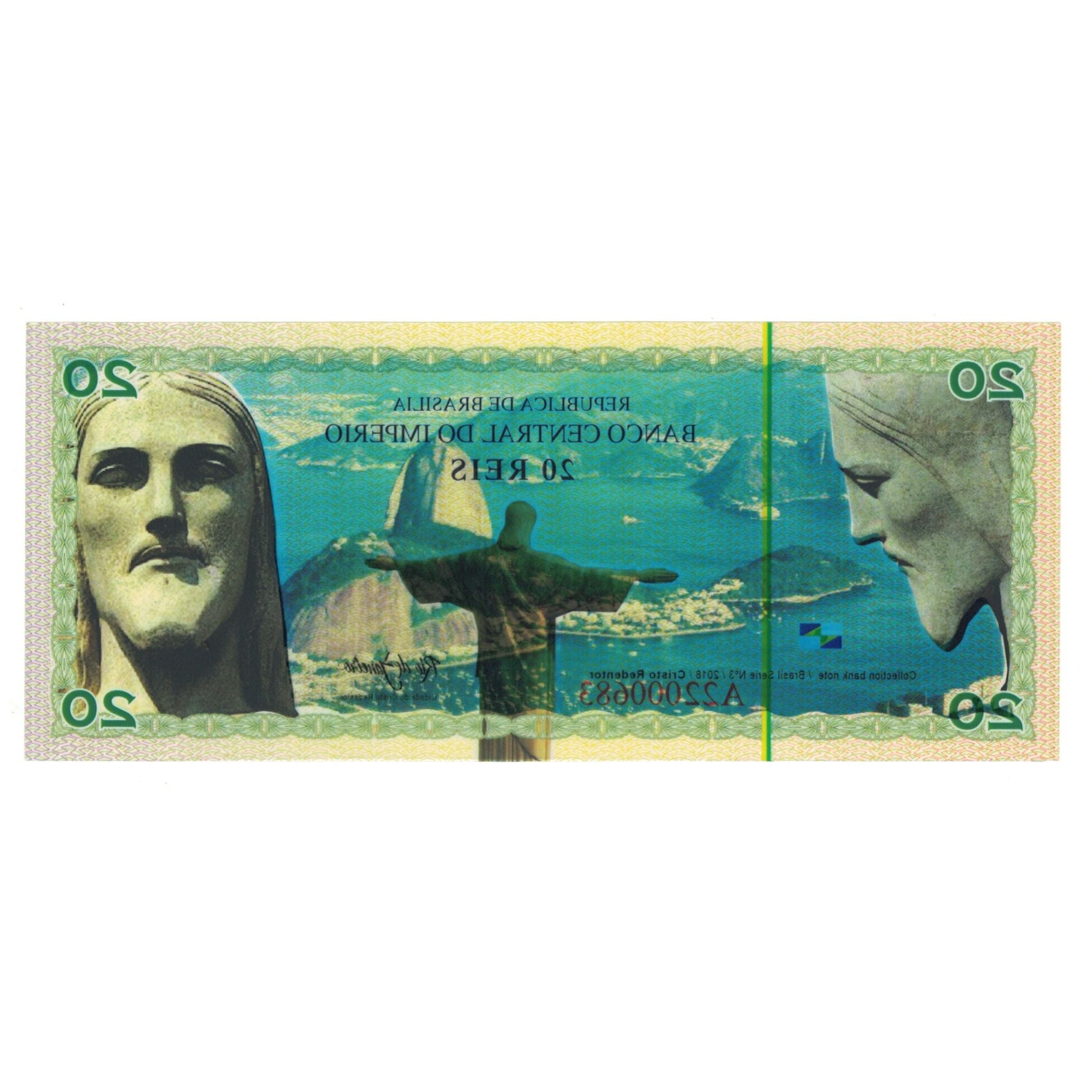 Billet, Brésil, 20 Reais, 2018, NEUF