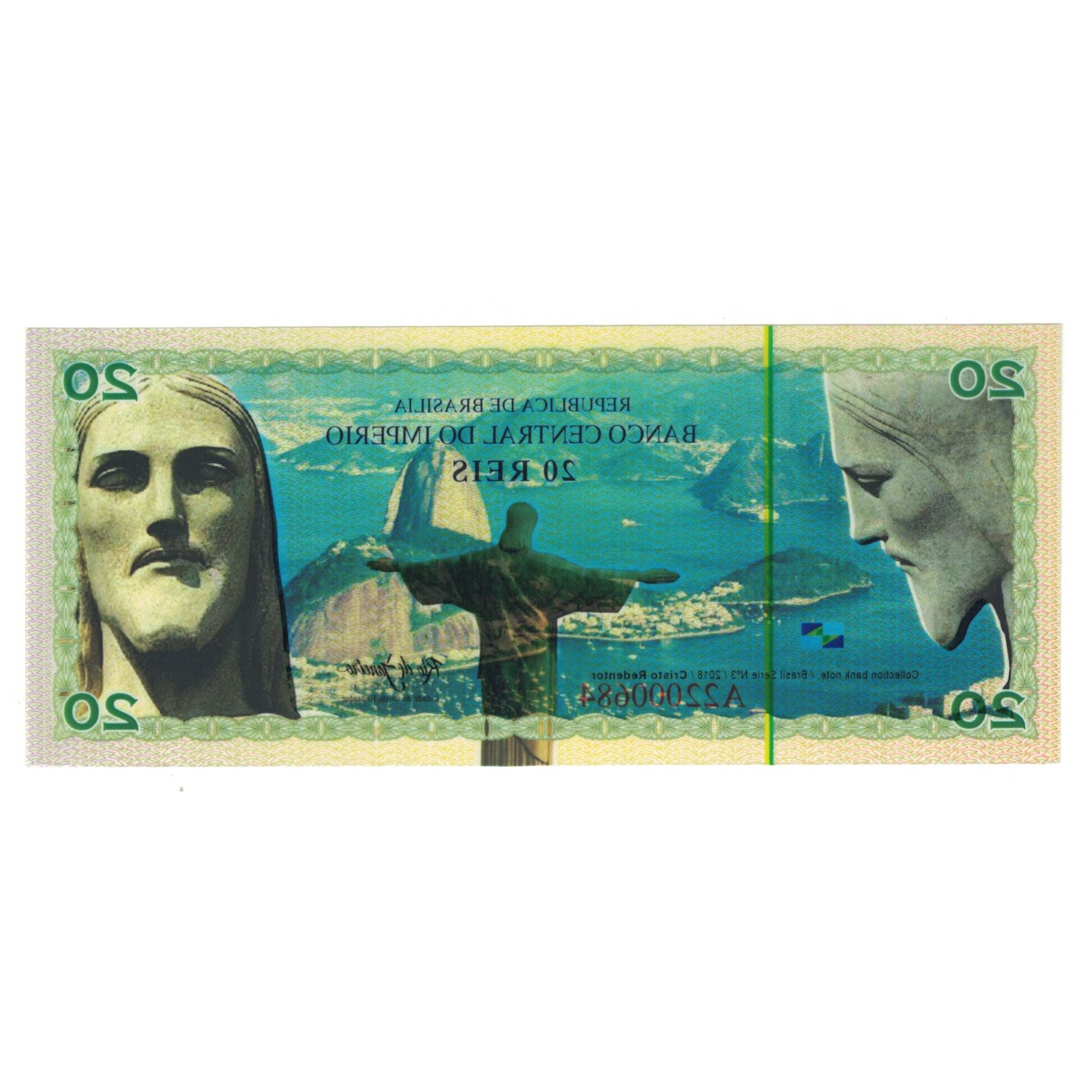 Billete, 20 Reais, 2018, Brasil, UNC