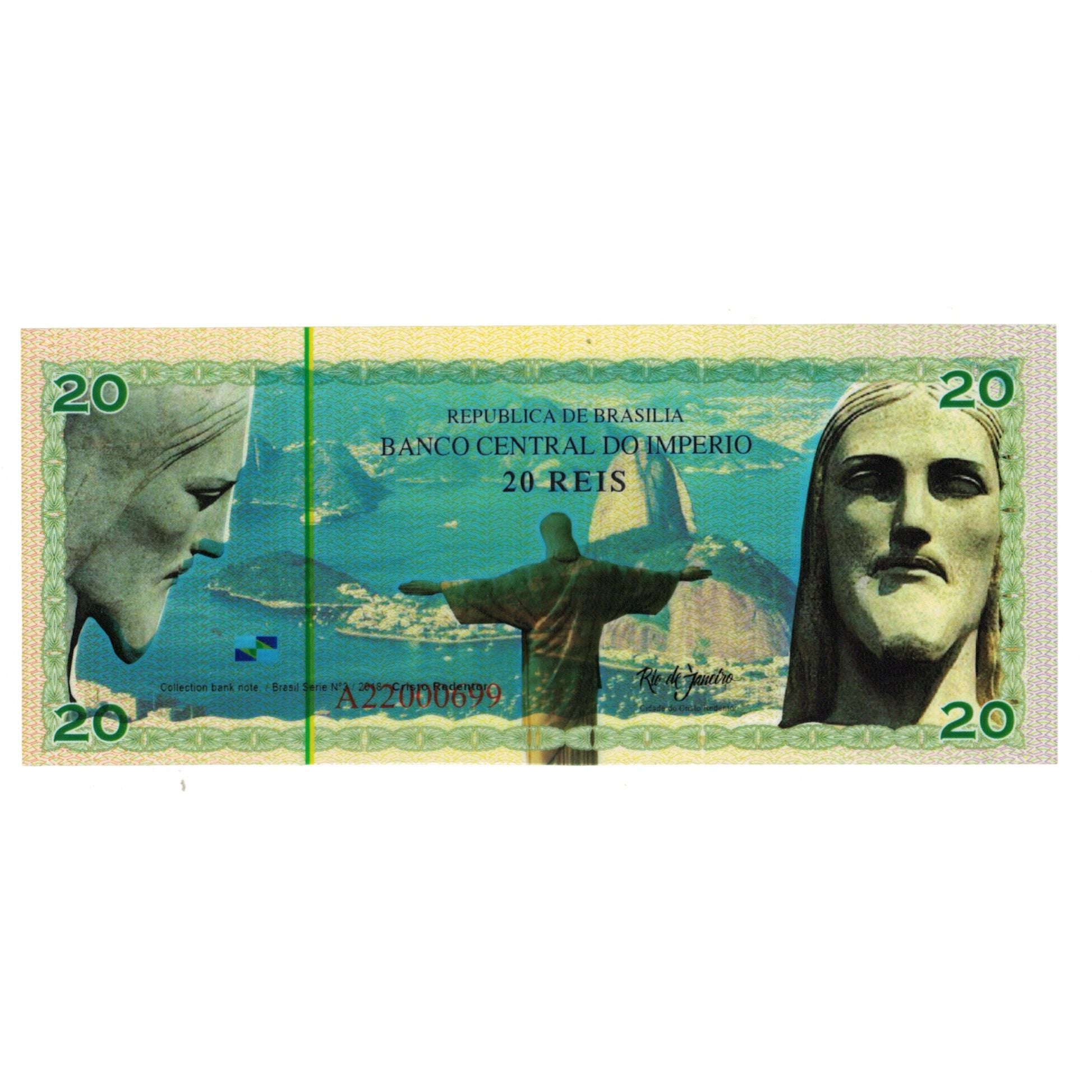 Nota, Brasil, 20 Reais, 2018, UNC(65-70)