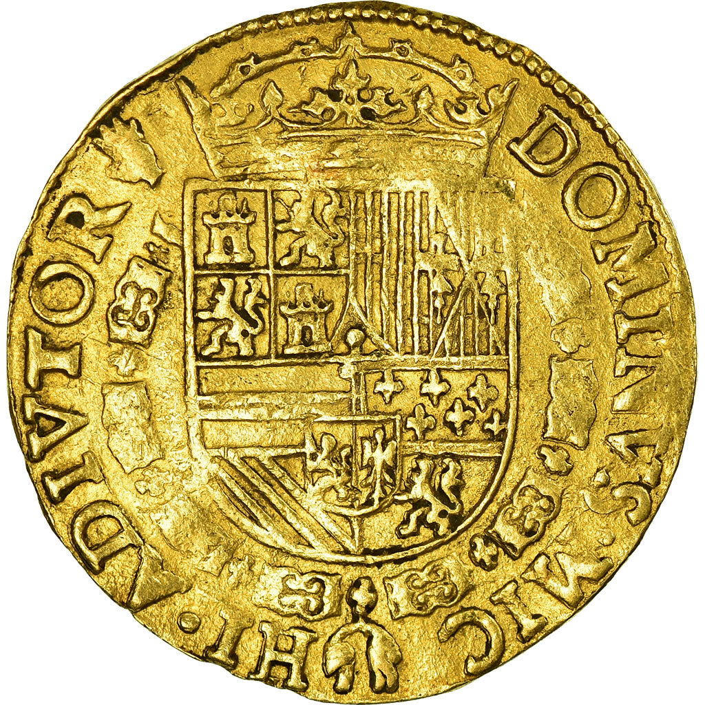 Monnaie, Belgique, Réal Or, Anvers, TTB+, Or