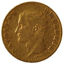FRANCE, Napoléon I, 20 Francs, 1805, Paris, KM #663.1, VF(30-35), Gold, Gadoury 