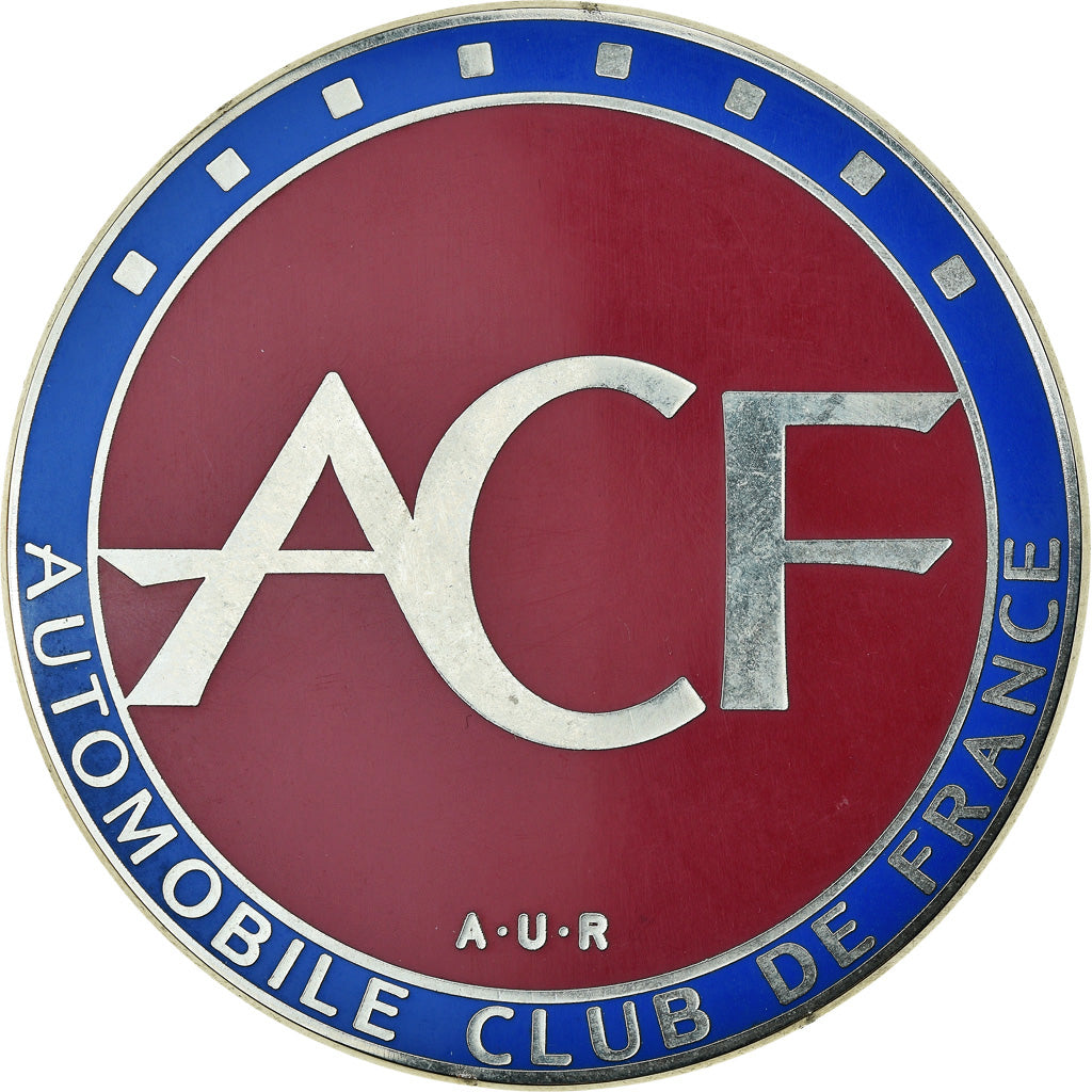 France, Medal, A.C.F, Automobile Club de France, AU(55-58), Métal