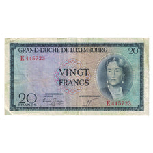Banknote, Luxembourg, 20 Francs, KM:49a, VF(20-25)