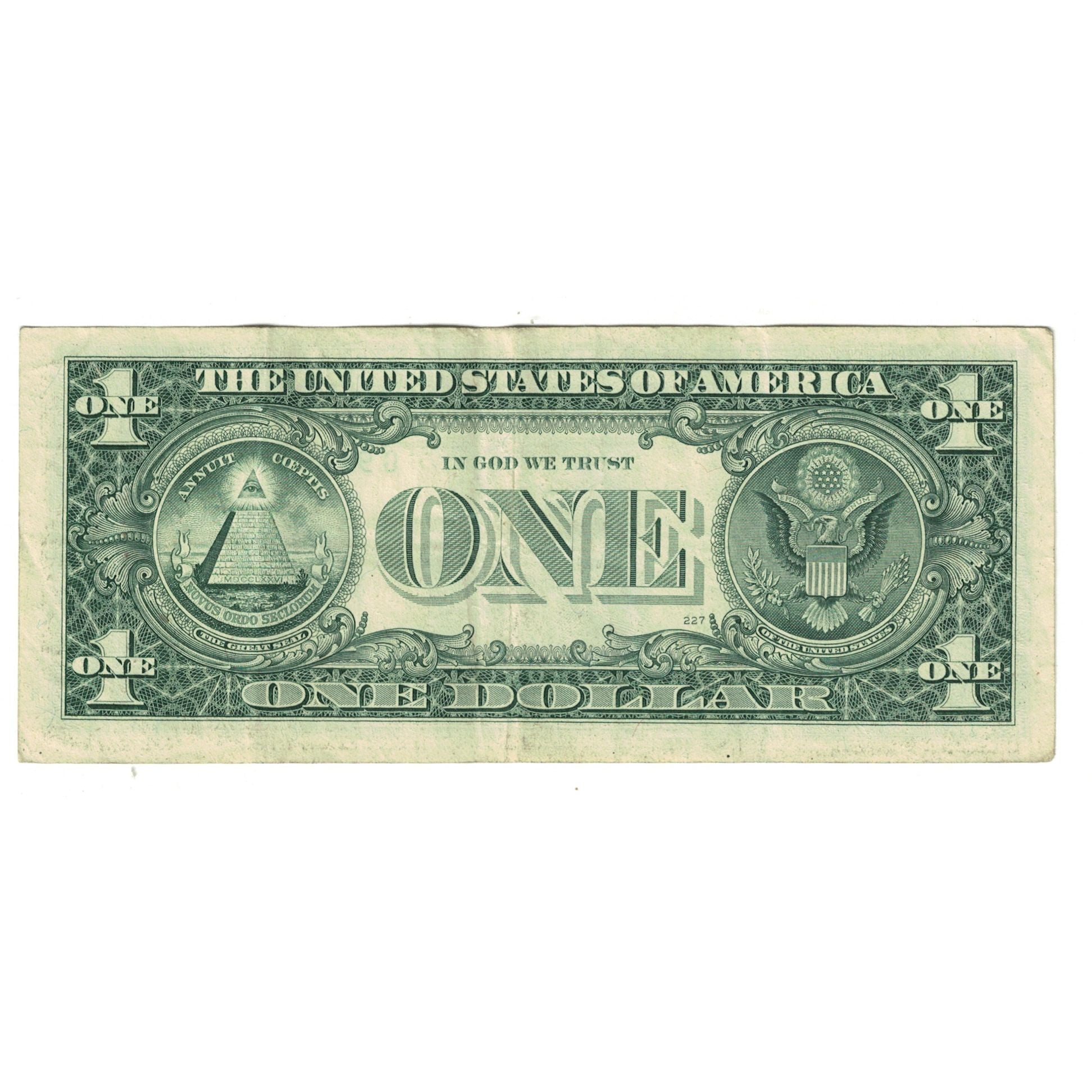 Banconote, Stati Uniti, One Dollar, 1995, BB