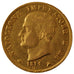 ITALIAN STATES, 40 Lire, 1814, Milan, KM #12, EF(40-45), Gold, 12.91