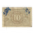 Banconote, GERMANIA - REPUBBLICA FEDERALE, 10 Pfennig, 1948-06-20, KM:12a, B+