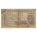 Banconote, Stati dell'Africa occidentale, 1000 Francs, 1981, KM:207Bb, MB