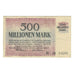 Banknote, Germany, GUTSCHEIN, 500 Millionen Mark, Texte, 1923, 1923-09-01