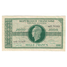 Frankreich, 1000 Francs, Marianne, 1945, 93D750969, S, Fayette:VF 13.1, KM:107