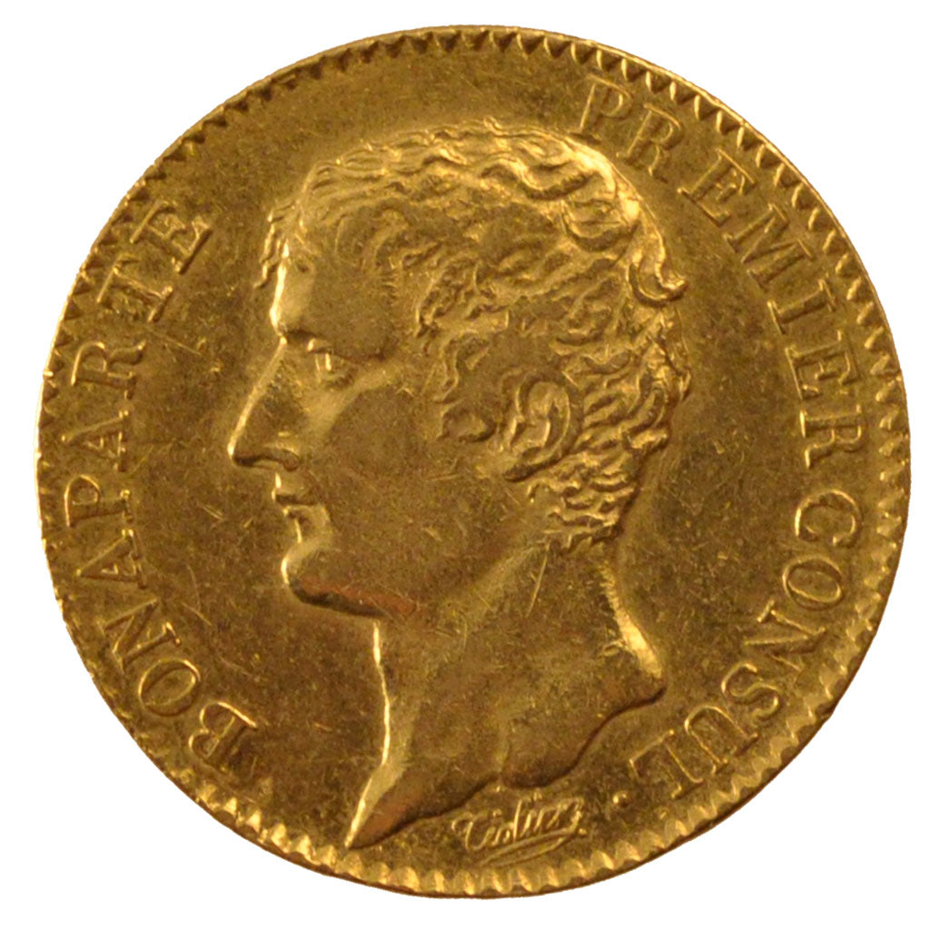 Francia, Napoléon I, 20 Francs, 1803, Paris, BB+, Oro, Gadoury:1020