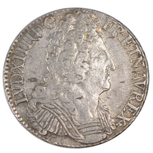 FRANCE, Écu aux 3 couronnes, ECU, 1710, Amiens, KM #386.20, EF(40-45), Silver, .