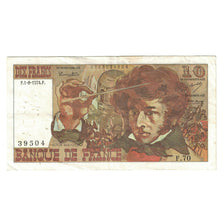 Frankrijk, 10 Francs, Berlioz, 1974, F.7039504, TTB, Fayette:63.6, KM:150a