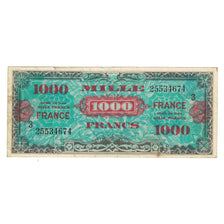 Frankrijk, 1000 Francs, 1945 Verso France, 1944, 25534674, TB, Fayette:VF27.3