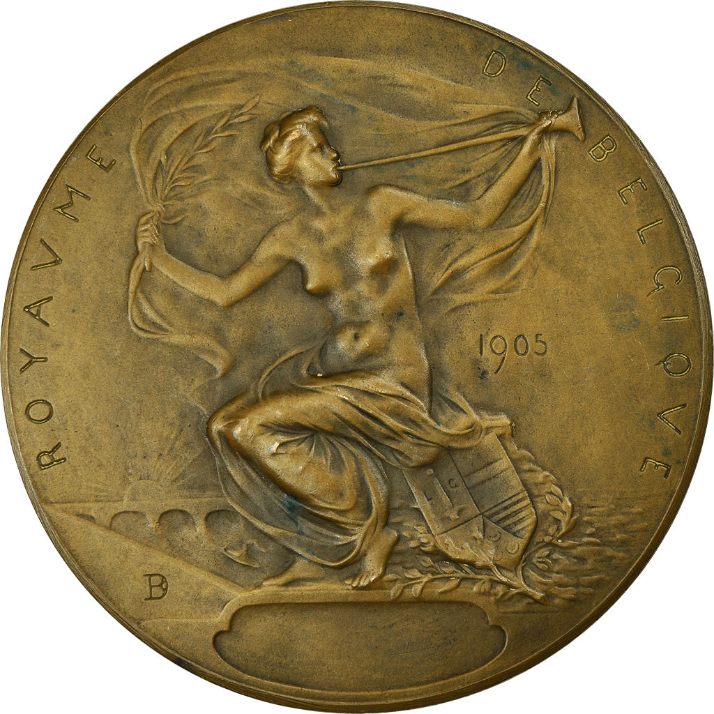 Belgien, Medaille, Exposition Universelle de Liège, 1905, Paul Dubois, VZ