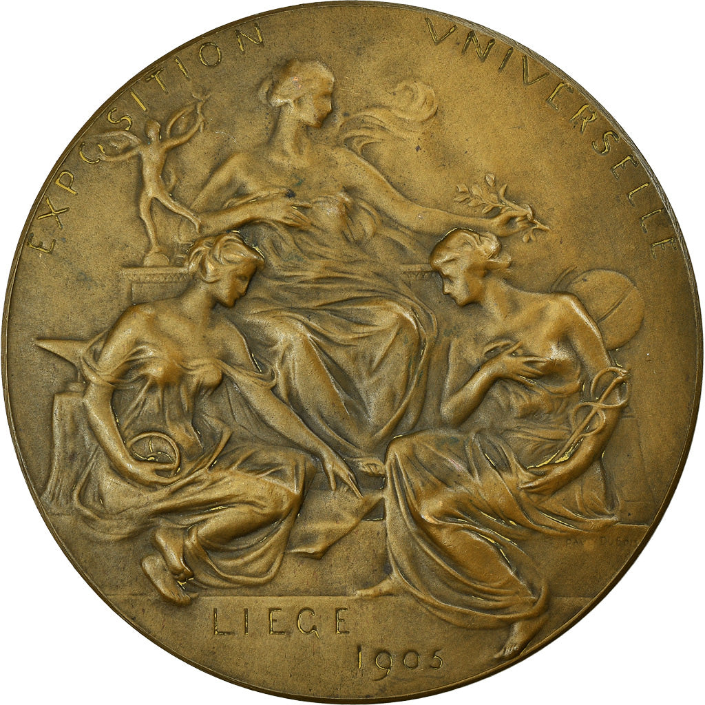 Belgien, Medaille, Exposition Universelle de Liège, 1905, Paul Dubois, VZ