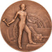 Francia, medalla, Compagnie Française des Métaux, Industry, 1952, Coudray