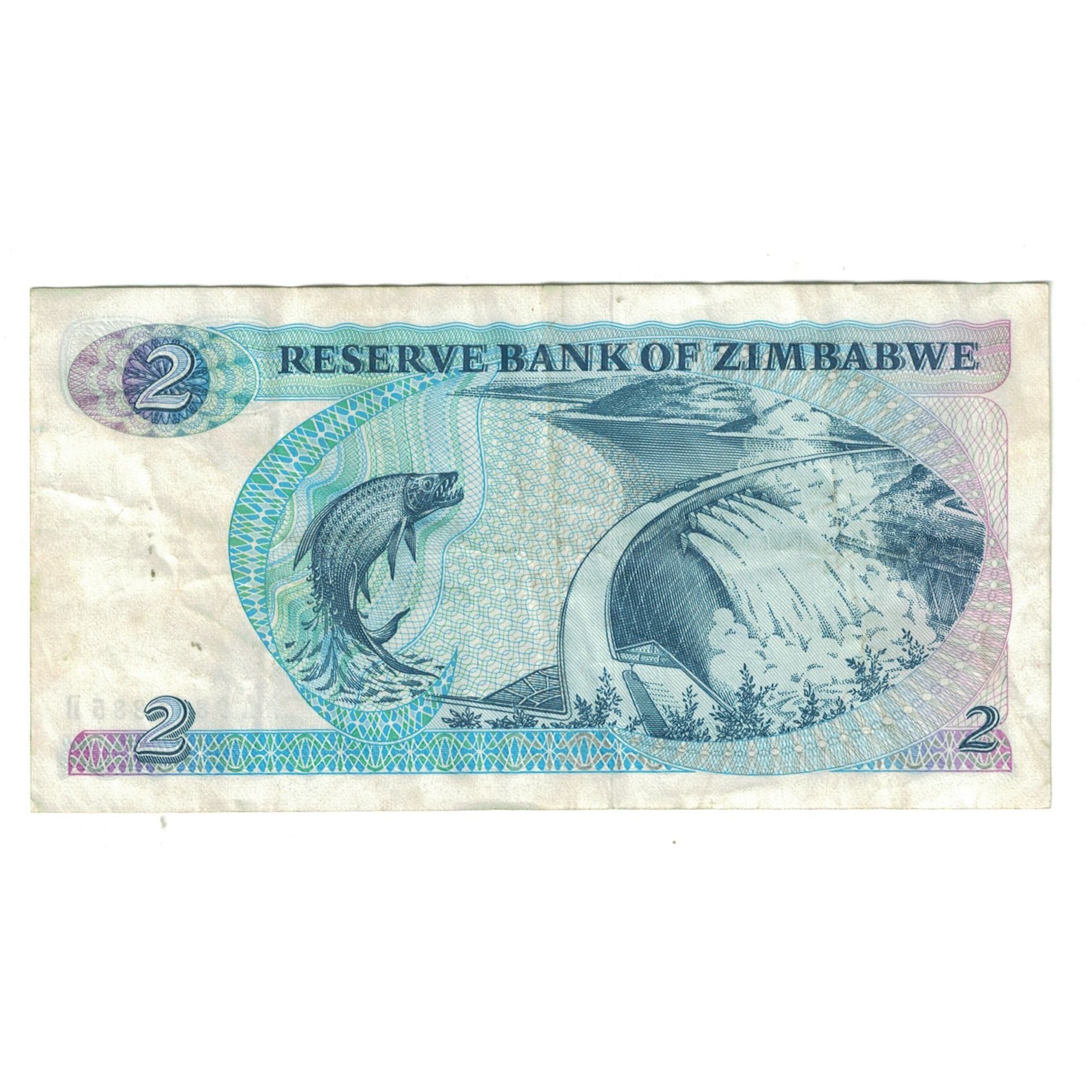 Billet, Zimbabwe, 2 Dollars, 1960, KM:1b, TTB