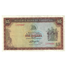 Banknote, Rhodesia, 5 Dollars, 1978, 1978-10-20, KM:40a, EF(40-45)