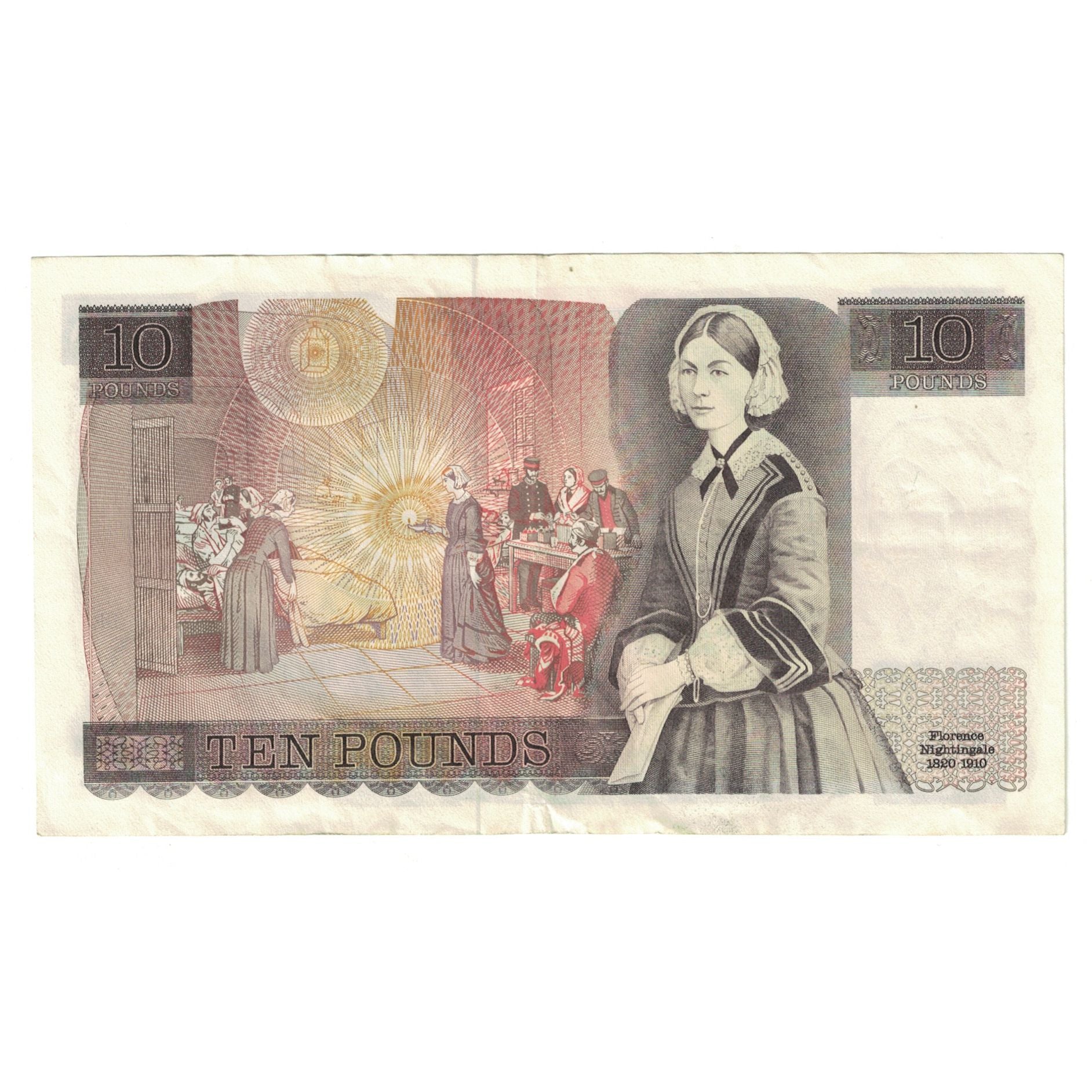 Billet, Grande-Bretagne, 10 Pounds, KM:379e, TTB