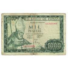 Banknote, Spain, 1000 Pesetas, 1965, 1965-11-19, KM:151, VG(8-10)