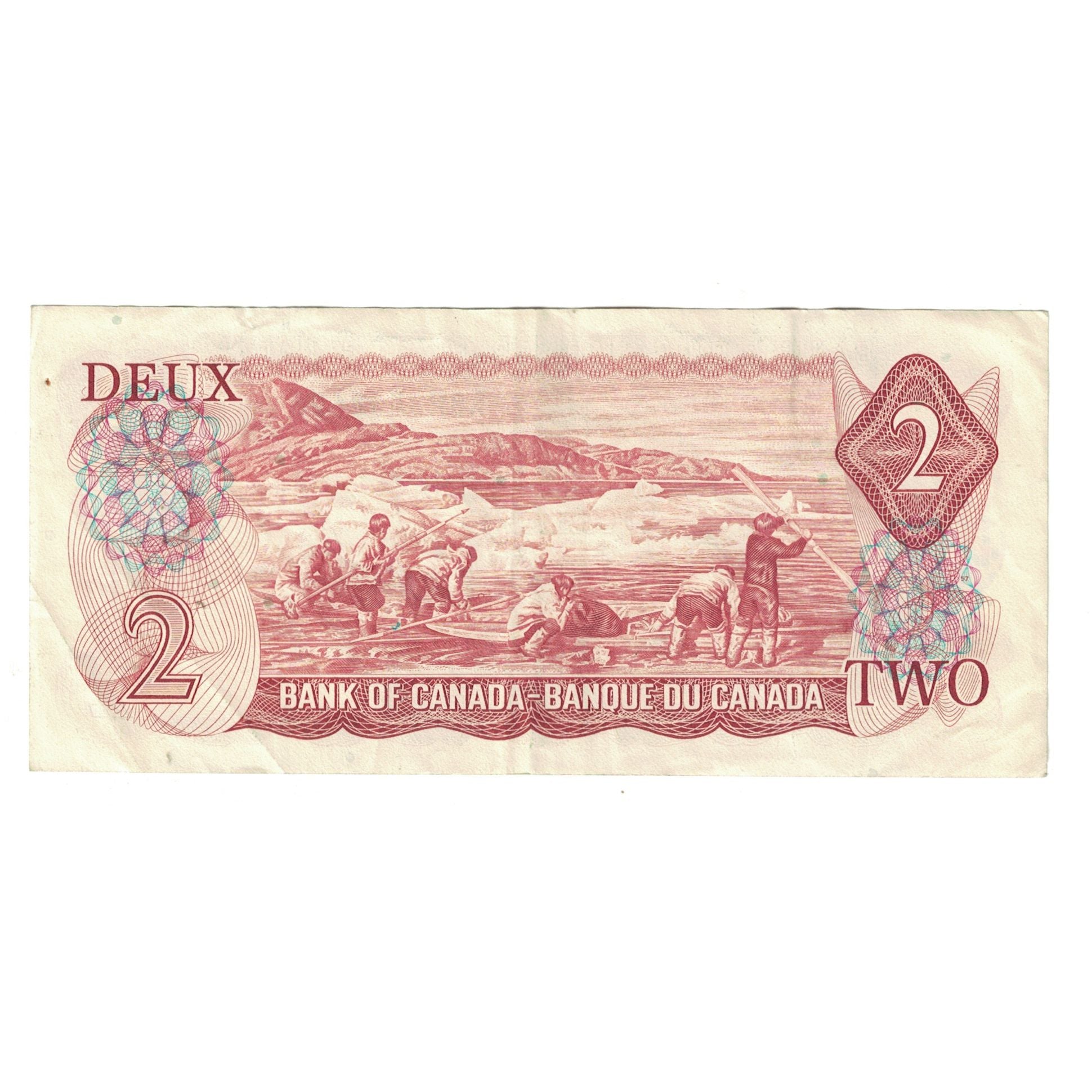 Banknot, Canada, 2 Dollars, 1974, KM:86a, EF(40-45)