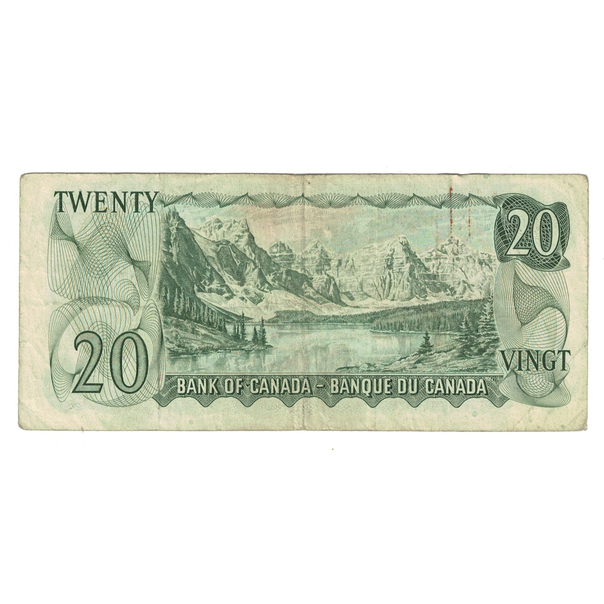 Geldschein, Kanada, 20 Dollars, 1969, KM:89a, S+