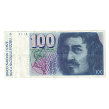 Nota, Suíça, 100 Franken, 1993, KM:57m, AU(55-58)