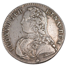 Francia, Louis XV, 1/2 Écu aux branches d'olivier, 1/2 ECU, 44 Sols, 1727, L...