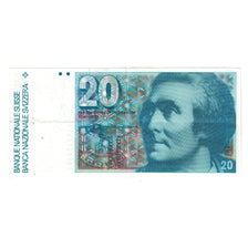 Banconote, Svizzera, 20 Franken, KM:55c, SPL-