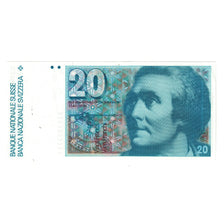 Banknote, Switzerland, 20 Franken, KM:55c, UNC(65-70)