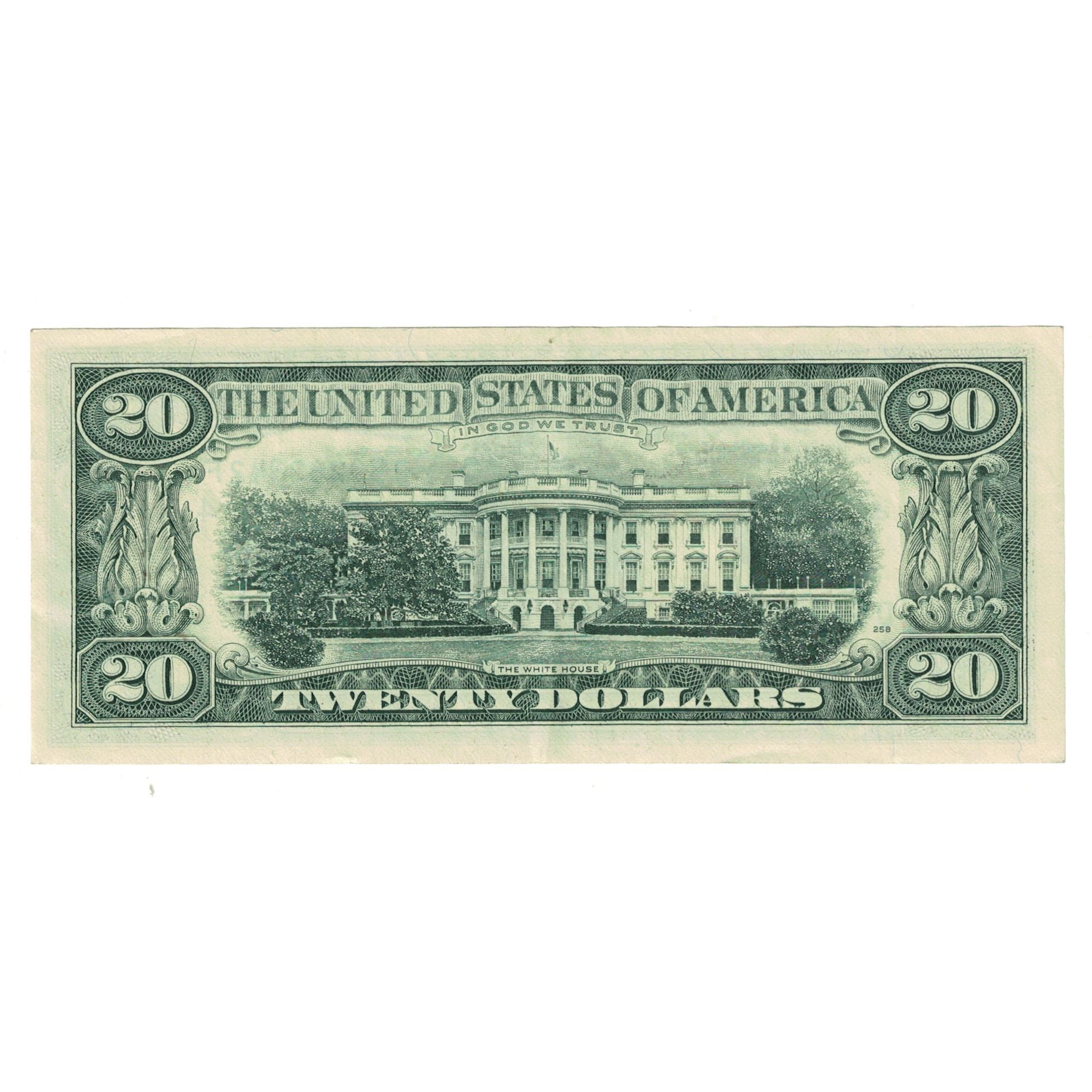 Billete, 20 Dollars, 1985, Estados Unidos, SC