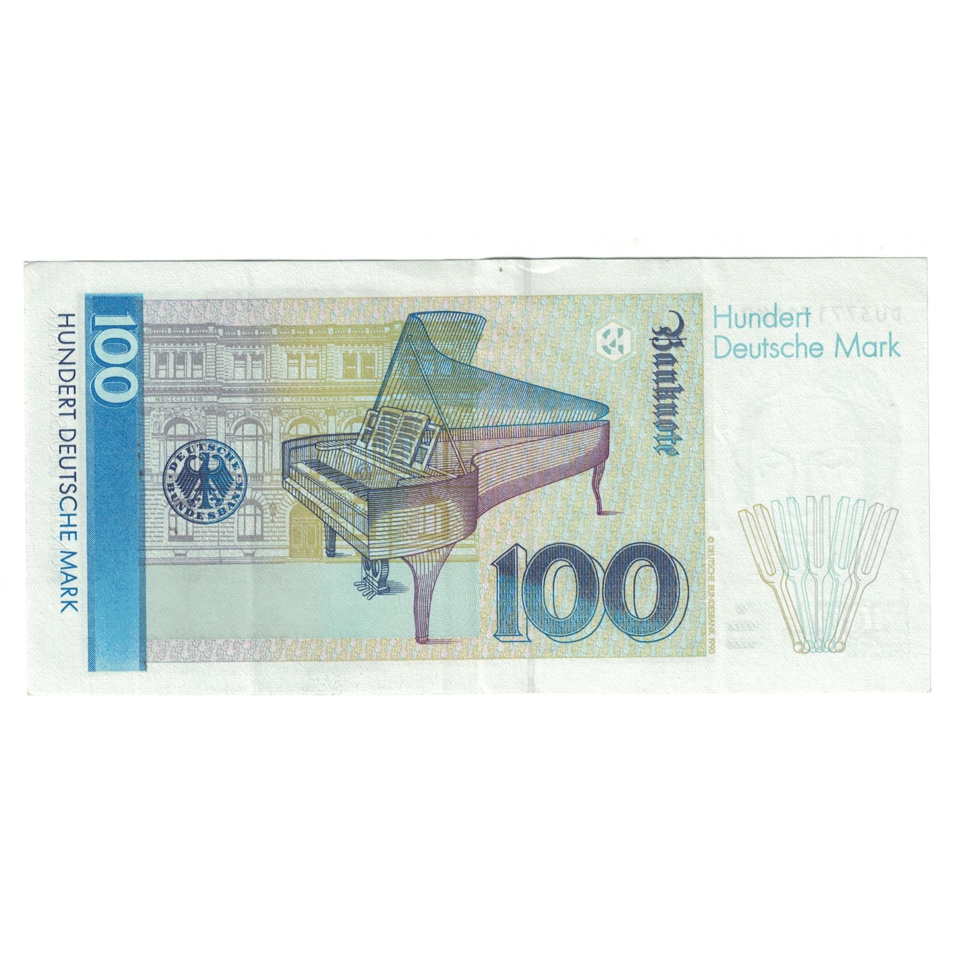 Billet, République fédérale allemande, 100 Deutsche Mark, 1993, 1993-10-01
