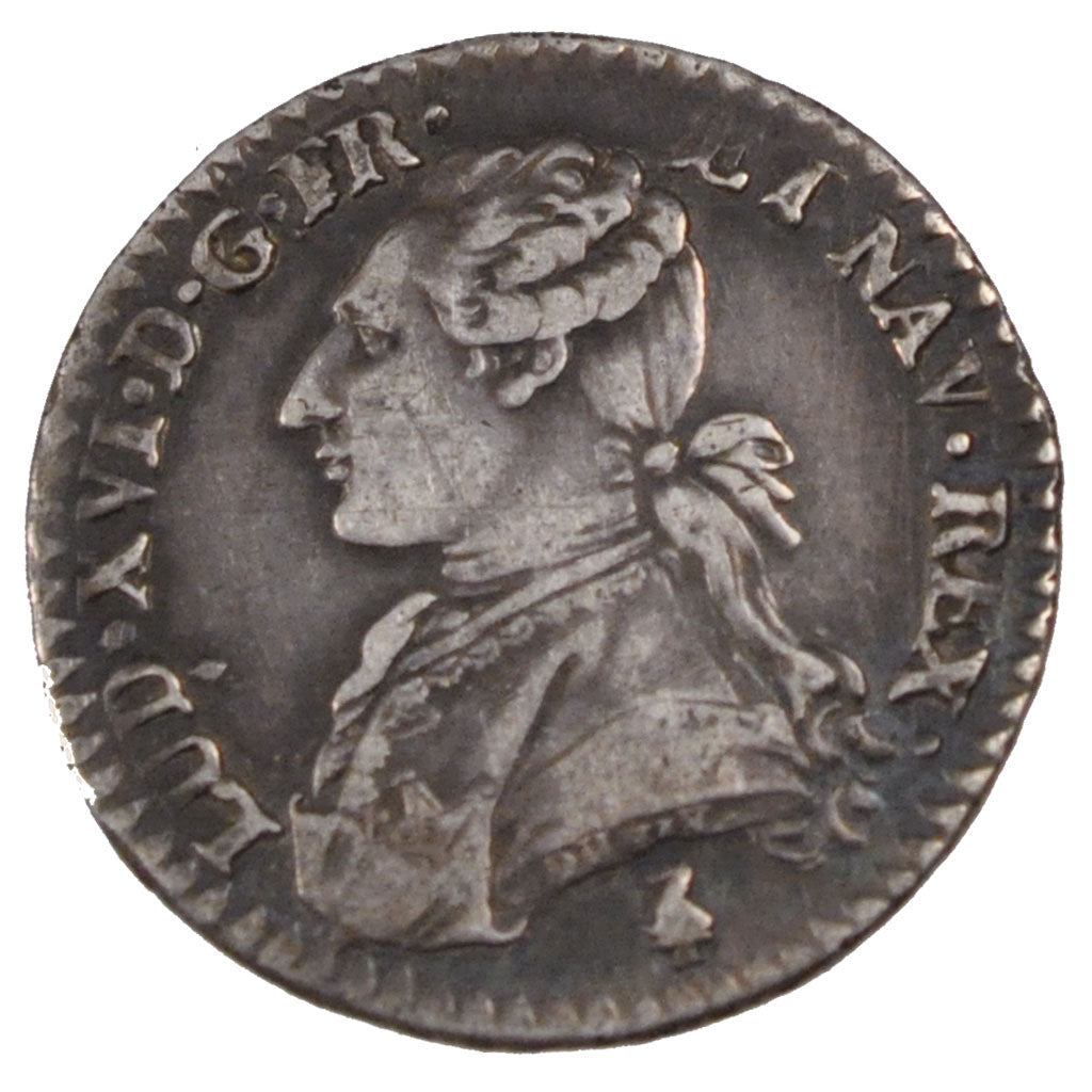 FRANCE, 1/10 Écu, 12 Sols, 1/10 ECU, 1789, Paris, KM #568.1, EF(40-45), Silver, 
