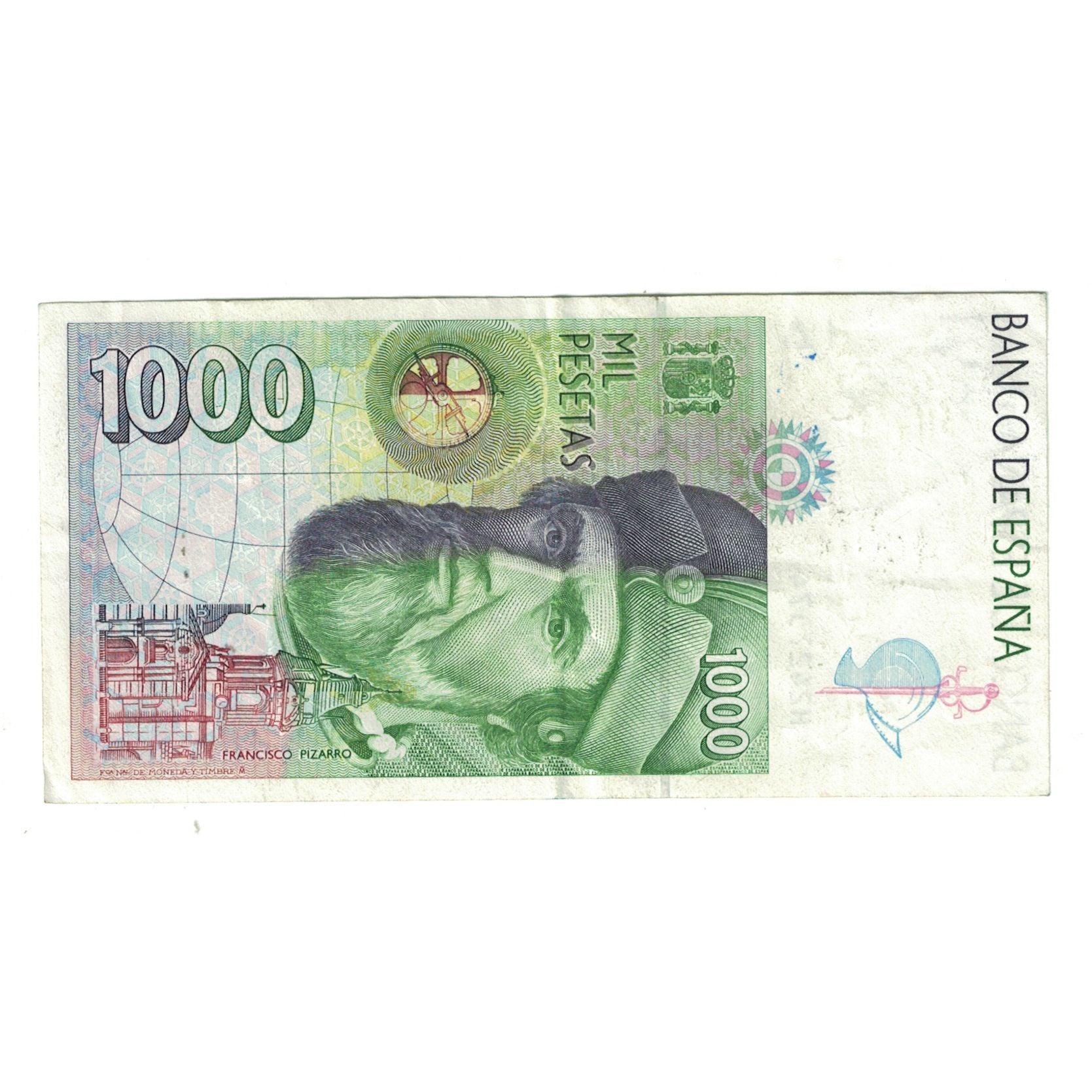 Banknote, Spain, 1000 Pesetas, 1992, 1992-10-12, KM:163, EF(40-45)
