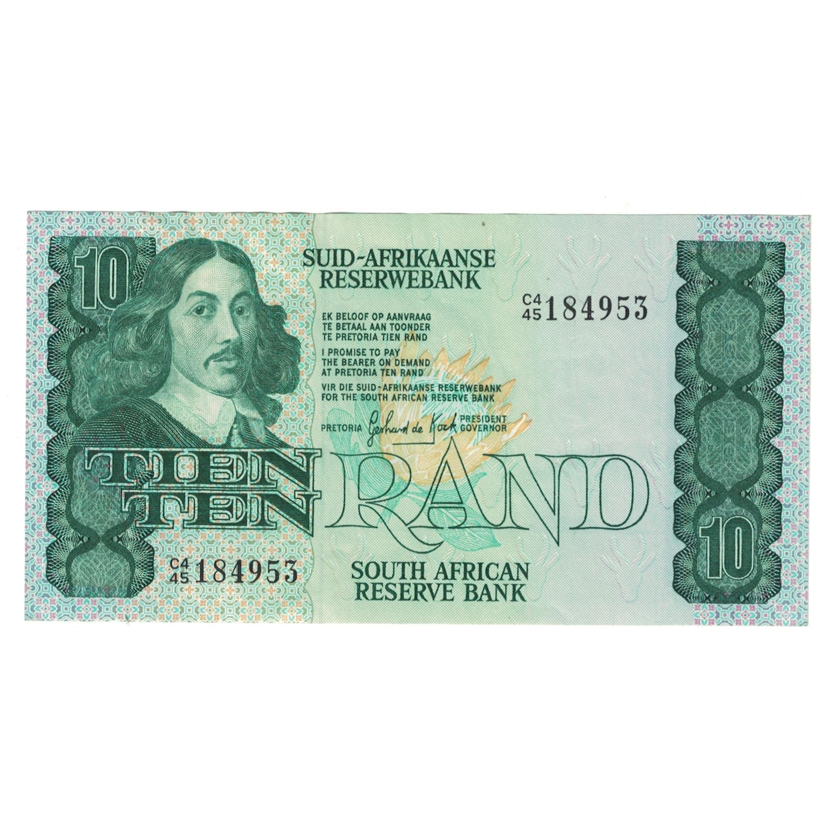 Banknote, South Africa, 10 Rand, KM:120d, UNC(63)