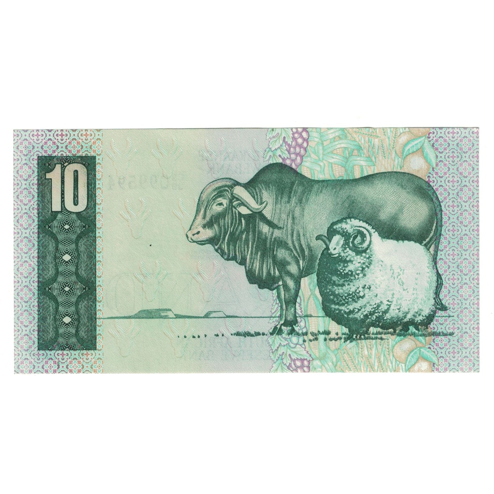 Banconote, Sudafrica, 10 Rand, KM:120d, SPL