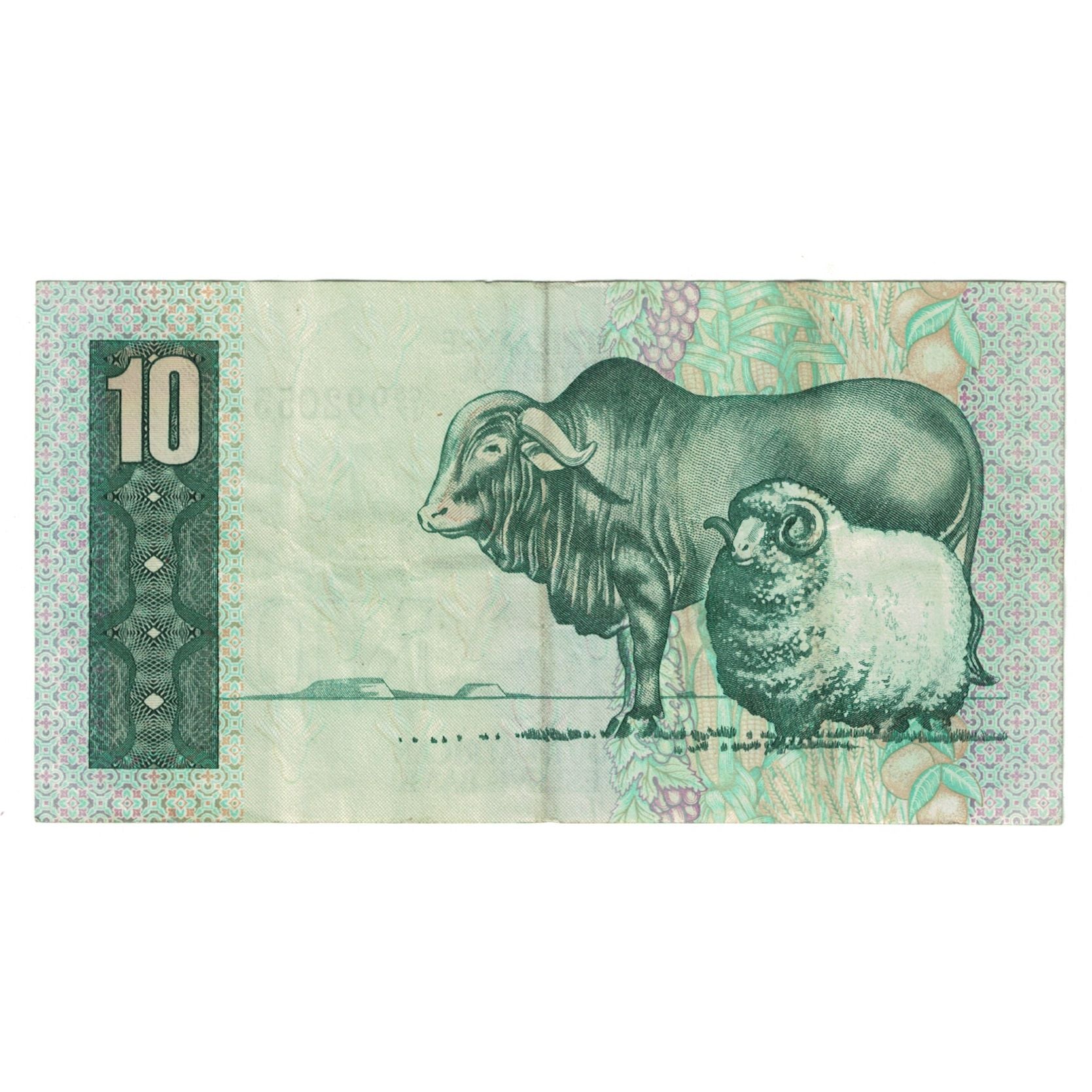 Banknote, South Africa, 10 Rand, KM:120d, EF(40-45)