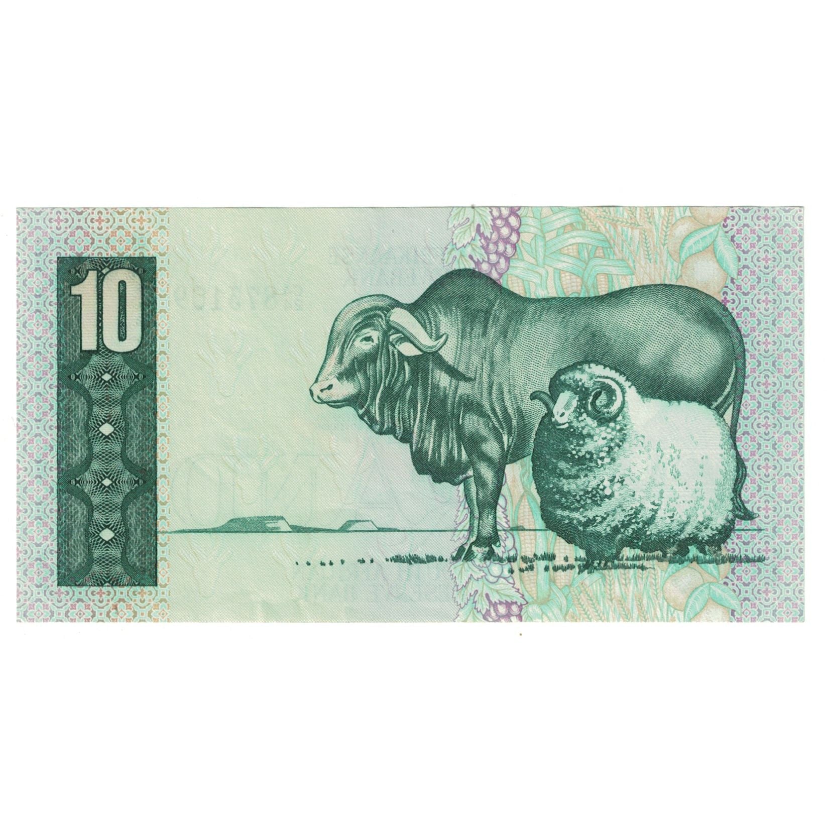 Geldschein, Südafrika, 10 Rand, KM:120d, SS