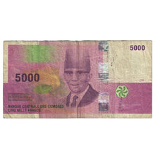 Geldschein, Komoren, 5000 Francs, 2006, KM:18, S