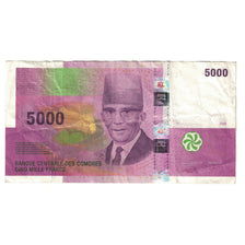 Nota, Comores, 5000 Francs, 2006, KM:18, VF(30-35)