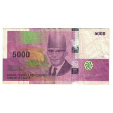 Nota, Comores, 5000 Francs, 2006, KM:18, VF(30-35)