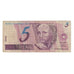 Billet, Brésil, 5 Reais, 1994, Undated (1997), KM:244Ah, TB